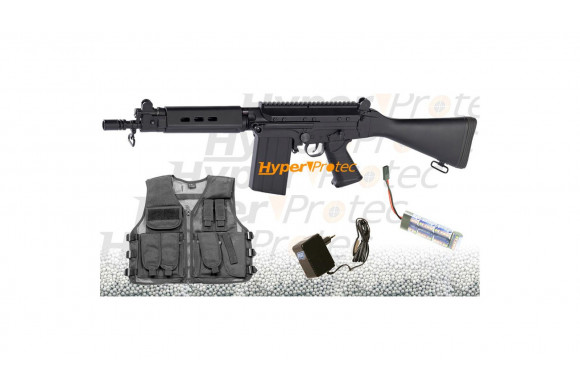 Pack FN Fal Herstal AEG Blow Back full auto - 474 fps