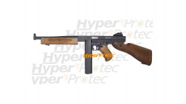 Thompson M1A1 Military AEG de King Arms en métal - 516 fps