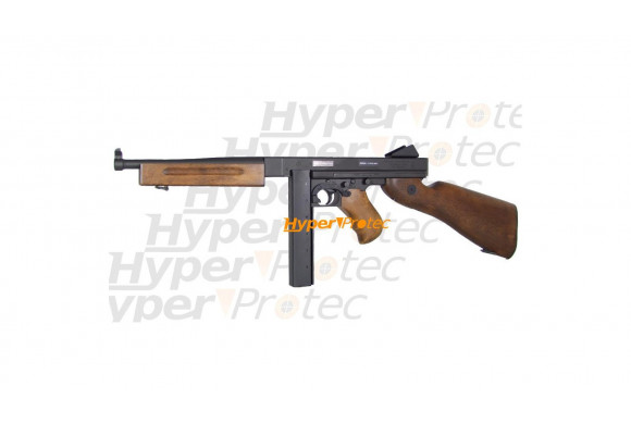 Thompson M1A1 Military AEG de King Arms en métal - 516 fps