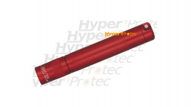 Maglite Solitaire rouge avec 1 pile AAA et dragonne