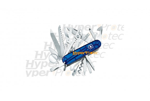 Couteau Suisse Victorinox - Swisschamp bleu - 33 outils