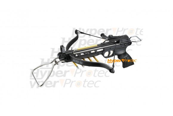 Pistolet arbalète 80 Lbs tout aluminium crossbow puissant