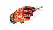 Gants Mechanix Original - Orange écriture blanche - XXL