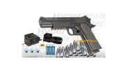 Pack Sig Sauer 1911 airsoft CO2 culasse métal +laser +co2 +bille