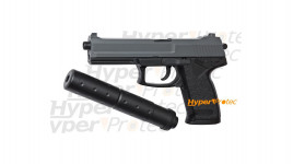 DL60 socom (HK USP tactical) Pistolet airsoft spring silencieux