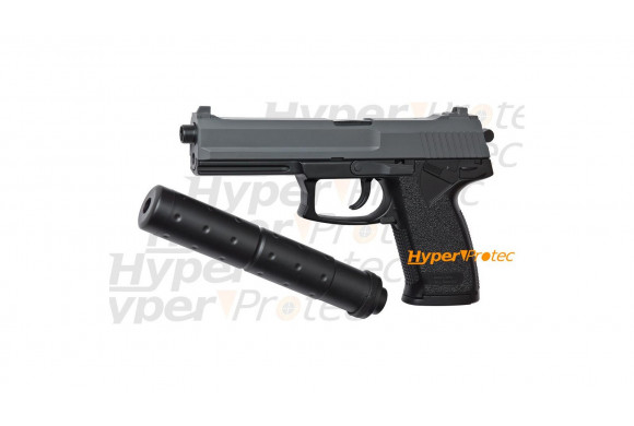 DL60 socom (HK USP tactical) Pistolet airsoft spring silencieux