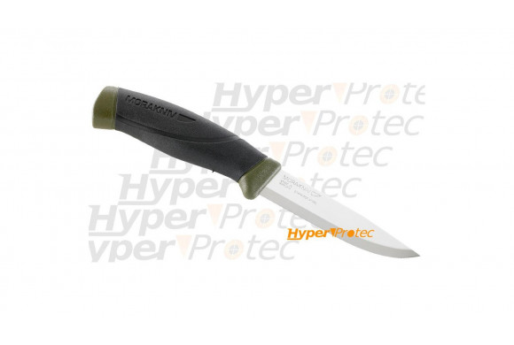 Poignard de chasse vert, lame inox, modèle Companion MG