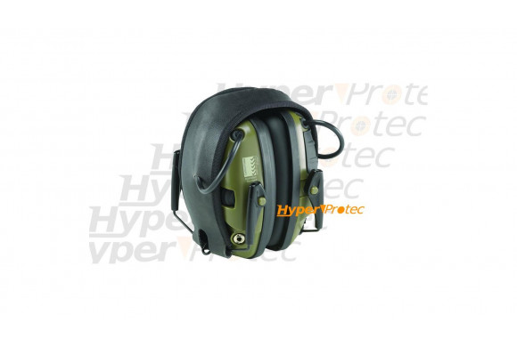 Casque de tir électronique Vert - Howard Leight Impact Sport