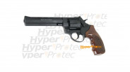 Revolver panthère noire crosse genre bois 6 pouces 9 mm