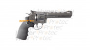 Revolver Dan Wesson chromé 6 pouces airsoft CO2 - 328 fps