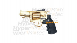 Revolver Dan Wesson Or Gold 2.5 pouces - billes acier 4.5 mm