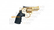 Revolver Dan Wesson Or Gold 2.5 pouces - billes acier 4.5 mm