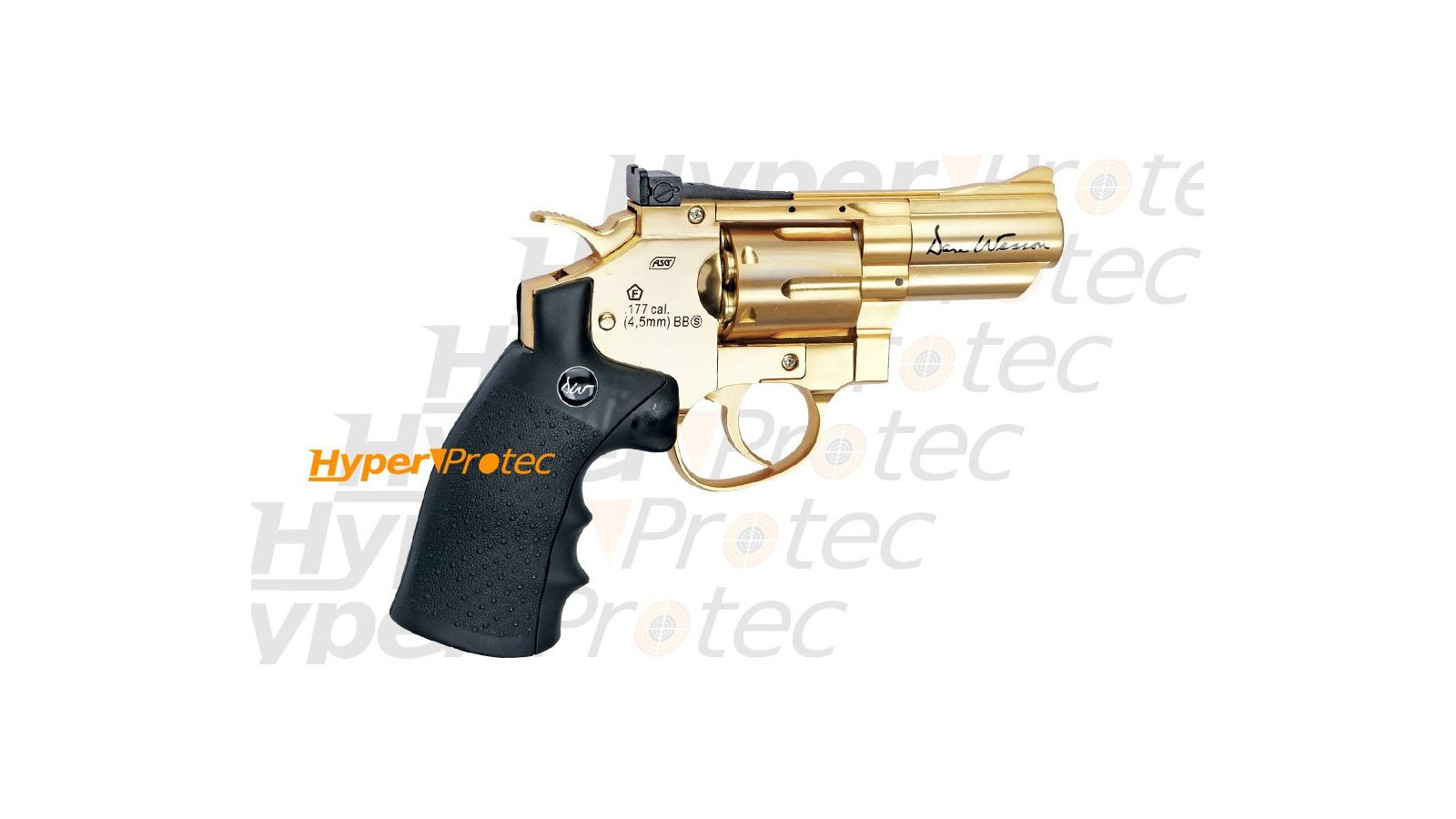 Pistolet à blanc ou gaz GPDA - BROWNING - Doré