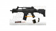 Pack Heckler&Koch G36 CV Sportline soft air AEG noir full auto