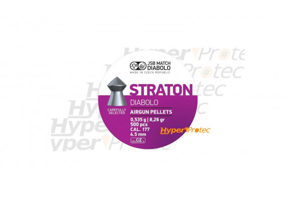 Plombs 4.5 mm JSB Straton - Violet cal 4.50