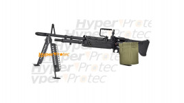 M60 mitrailleuse lourde Métal airsoft AEG chargeur 4000 billes