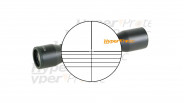 Lunette compacte 4x32 réticule arbalète (rail de 22 mm)