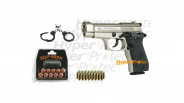 Kit de défense modèle 85 - pistolet alarme nickel