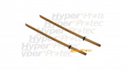 Paire de Bokken épées en bois Katana - 95 cm