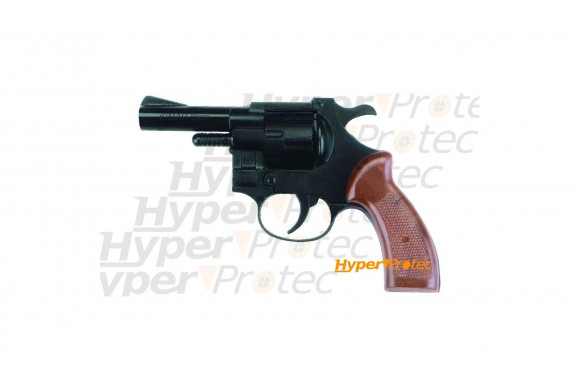 Revolver Kimar modèle 314 cal 6 mm alarme noir crosse marron