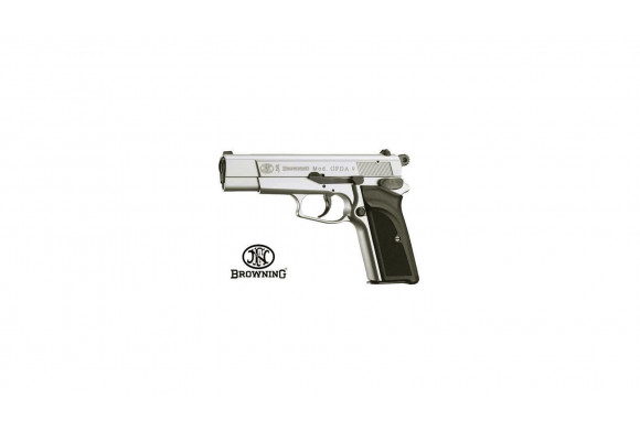 BROWNING GPDA 9 - PISTOLET ALARME - NICKEL - CALIBRE 9MM