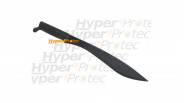 Machette noire kukri avec son étui de transport - 48 cm