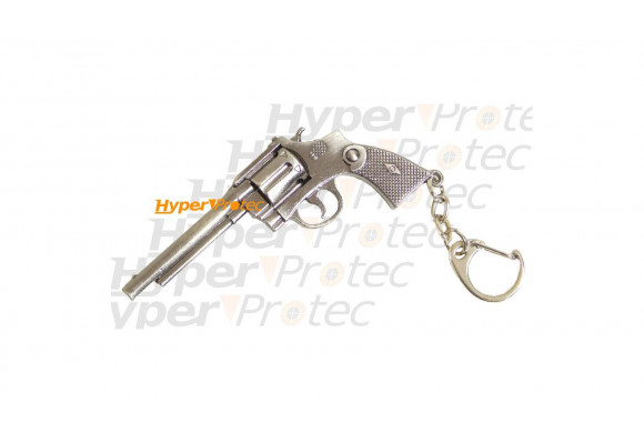 Porte-clef revolver Smith & Wesson métal