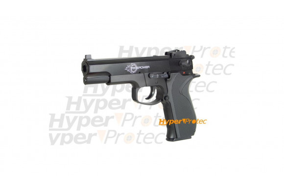 Pistol .45 airsoft spring tout métal pas cher fire power