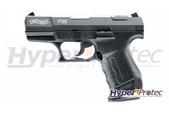 pistolet alarme Walther P99 noir de james Bond 