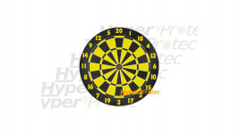 Cible Darts réversible pour tir air comprimé - 20 cm