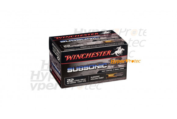 Munirion 22LR Winchester Subsonic Hollow Point