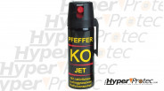 Pulvérisateur anti agression jet poivre Pfeffer KO Jet - 50 ml