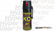 Bombe lacry au jet poivre de 50 ml anti agression Pfeffer KO 