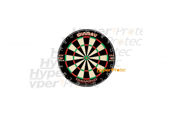 Cible Darts Diamond Plus 45 cm pour jouer aux fléchettes - Winmau