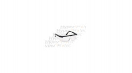 Lunettes de protection blanches branches noires pour airsoft