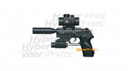 Gamo PT 80 Tactical Pistolet à plombs 4.5 mm avec silencieux