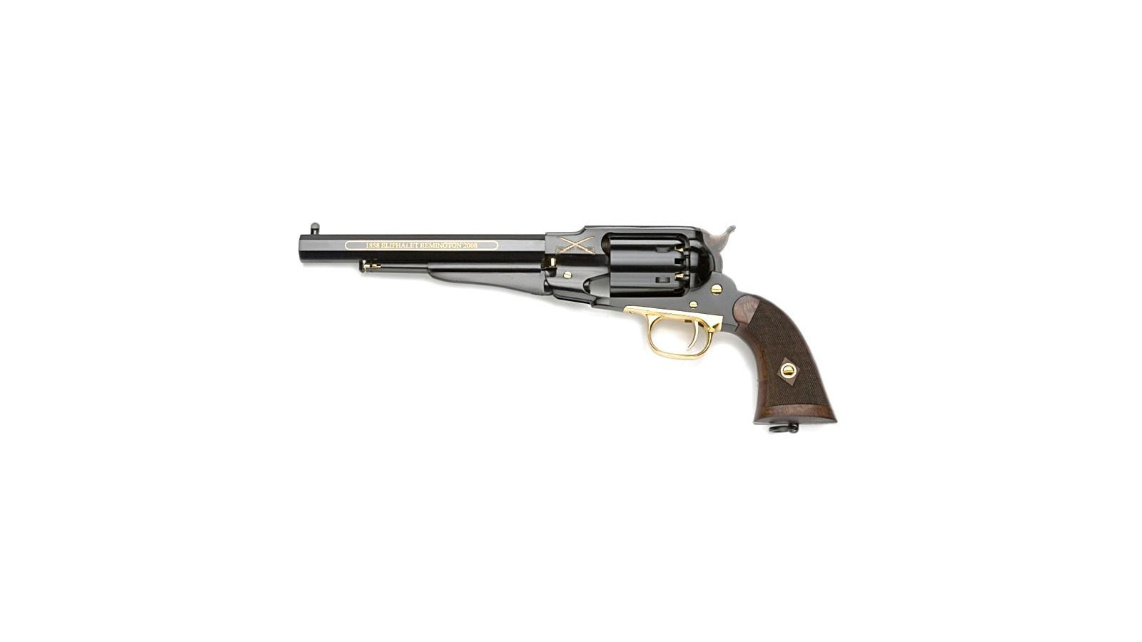 Protège cheminées Orange Remington 1858 calibre 44 poudre noire 