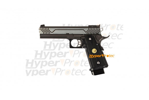 WE Réplique airsoft GBB Hi Capa 5.1 Blowback - 300 fps