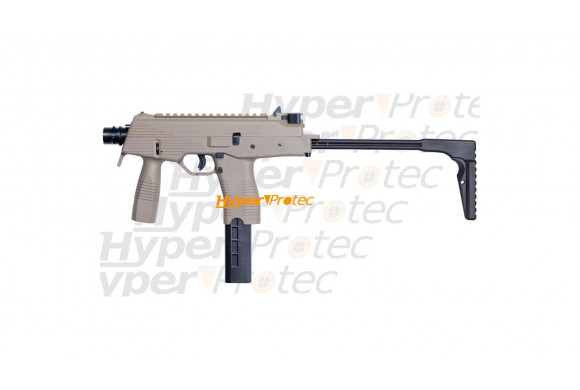 B&T MP9A1 Tan Desert semi et full auto en gaz GBB - 328 fps