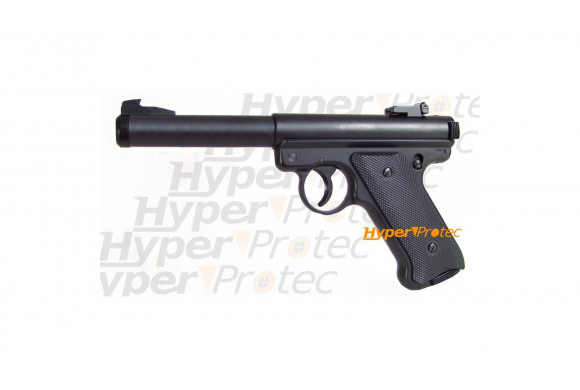 Réplique à gaz Blowback - Pistolet airsoft genre luger