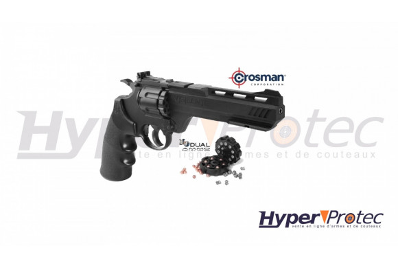 Crosman 357 Vigilante revolver à plombs et billes acier 4.5 mm