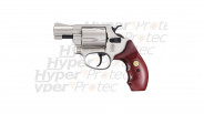 Chiefs Special nickel crosse bois - revolver Smith&Wesson 9mm