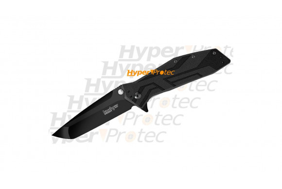 Couteau pliant Kershaw Brawler 1990 manche GFN noir