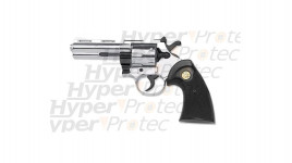 357 Python revolver alarme 9 mm chromé crosse noire