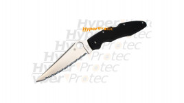 Couteau Spyderco Police 3 lame crantée - 25 cm