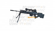 Réplique airsoft G36 AEG avec bipied et lunette 3-9x40 (G608)