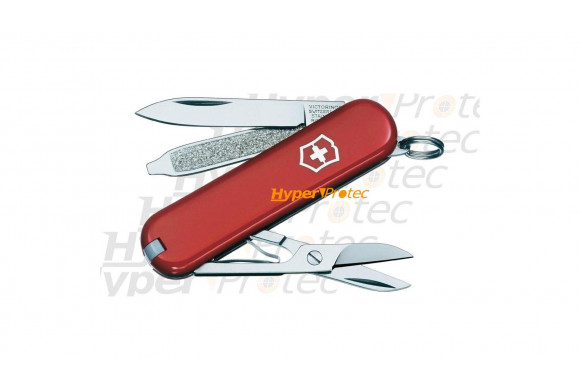 Couteau onglier Suisse Victorinox - Classic red - 7 outils