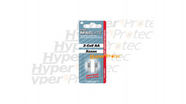 2 ampoules Xénon pour lampe Mini Maglite 2-Cell AA