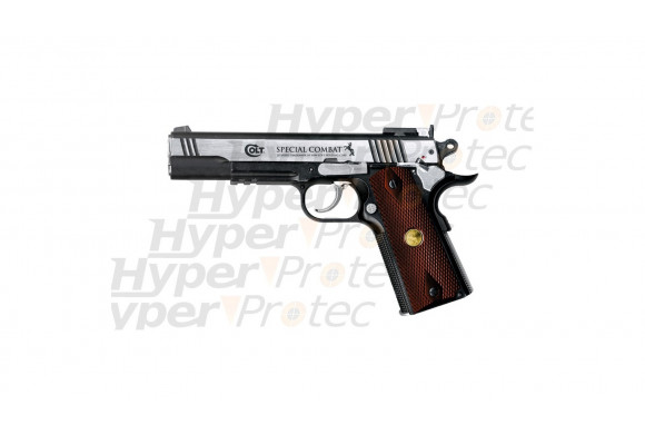 Colt Special Combat metal - pistolet CO2 billes acier 4.5