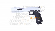 Hi Capa 7.0 type A chromé airsoft Silver Dragon GBB - 350 fps